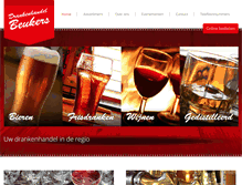 Tablet Screenshot of beukers-dranken.nl